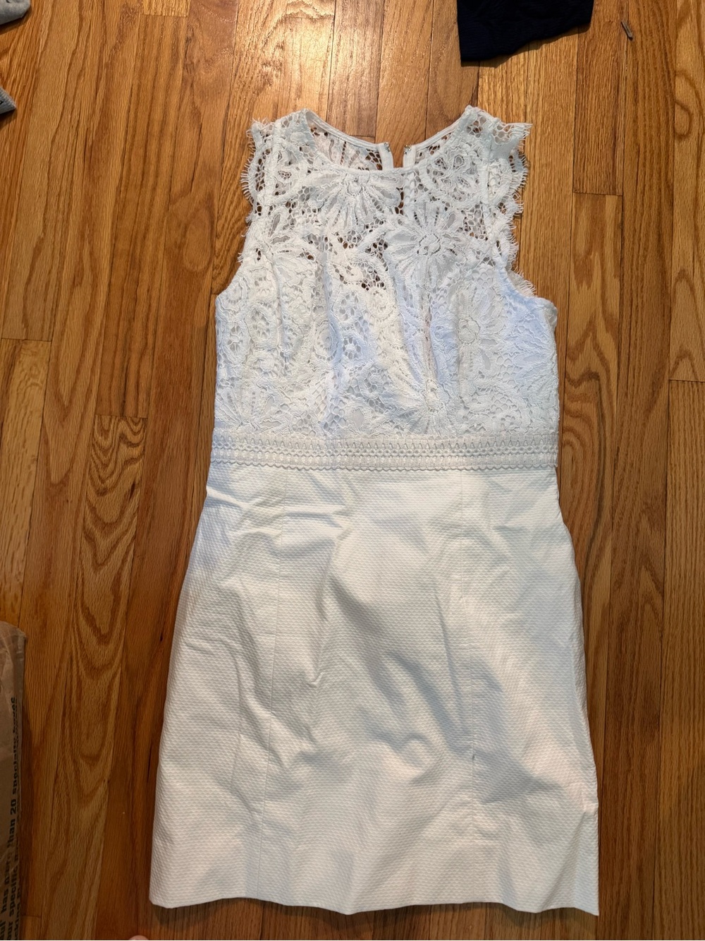 Lilly Pulitzer White Lace Sheath Dress
